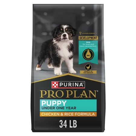 Purina Pro Plan Puppy High Protein Formula with Chicken and Rice Dry Dog Food