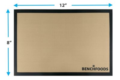 Image showing  10 Domestic 8 in. x 12 in. Silicone Non-Stick Solid Mats