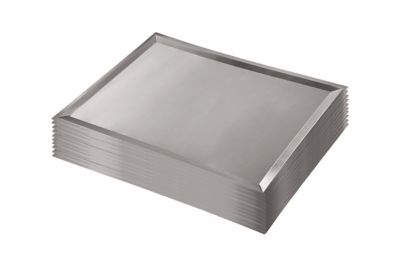 Image showing  10 Domestic 8 x 12 in. Stainless Pan Trays