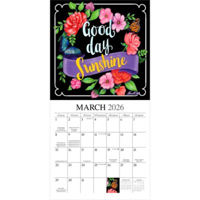 Image showing  2026 You Can Grow Your Own Way Mini Hopper Calendar, 7 in. x 7 in.