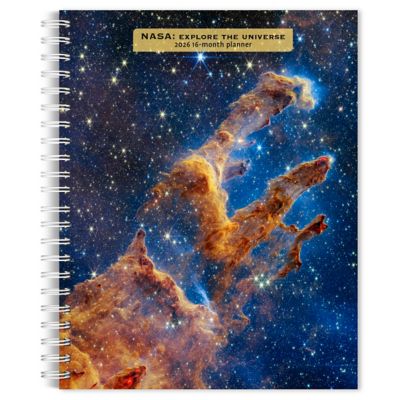 Browntrout Publishers 2026 NASA Explore the Universe Engagement Calendar, 6 in. x 7.75 in.