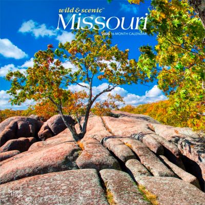Browntrout Publishers 2026 Missouri Wild & Scenic Square Flap Calendar, 12 in. x 12 in.