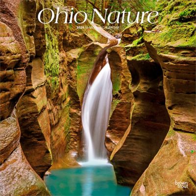 Browntrout Publishers 2026 Ohio Nature Square Flap Calendar, 12 in. x 12 in.