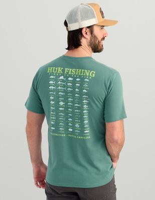 Huk Huk Fish Short Sleeve Tee