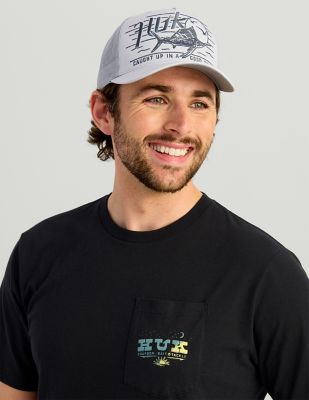 Image showing  Huk Western Wild Short Sleeve Pocket Tee