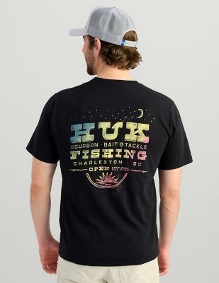 Huk Western Wild Short Sleeve Pocket Tee