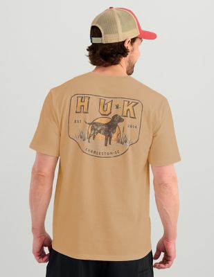 Huk Lab Patch Short Sleeve Pocket Tee