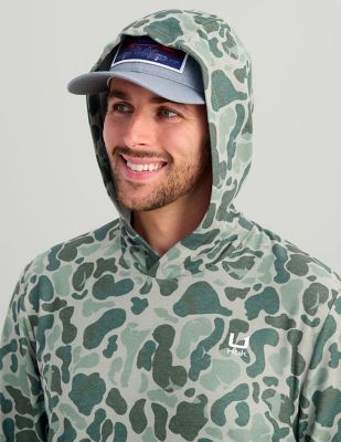 Image showing  Leeward Lightweight Fleece KC Printed Hoodie