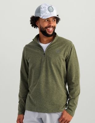 Huk Leeward Lightweight Fleece Quarter Zip