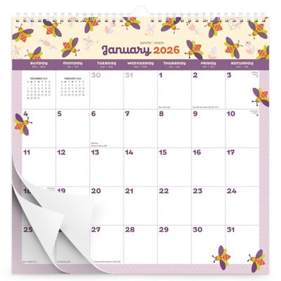 Image showing  Busy Bees 2026 Square Office Sticker