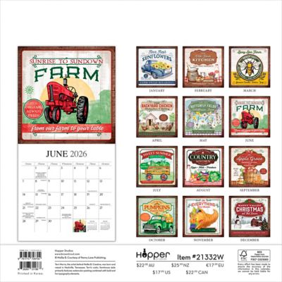 Image showing  Farmer's Market 2026 Square Flap Hopper