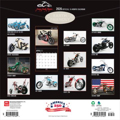 Image showing  Orange County Choppers 2026 Square Flap