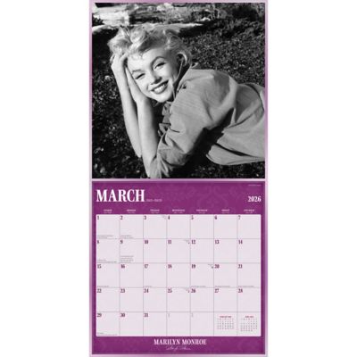Image showing  Marilyn Monroe 2026 Square Flap FOIL
