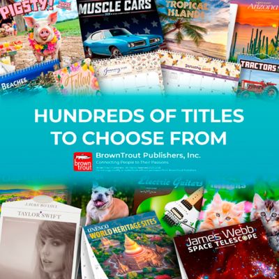 Image showing 8 th Browntrout Publishers Border Collies 2026 Square Flap