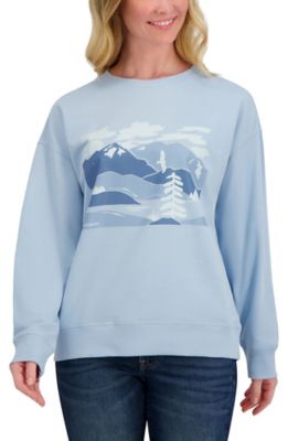 Image showing 0 th Eddie Bauer Graphic Crew Sweatshirt