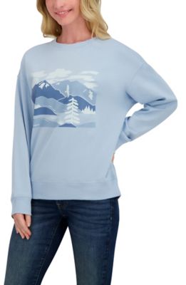 Image showing 1 th Eddie Bauer Graphic Crew Sweatshirt