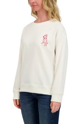 Image showing 1 th Eddie Bauer Graphic Holiday Crew Sweatshirt