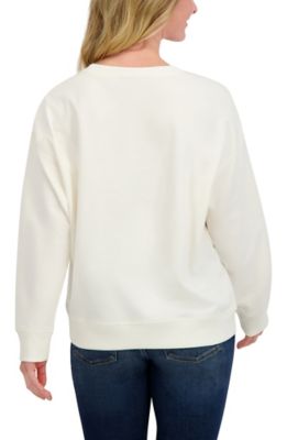 Image showing 2 th Eddie Bauer Graphic Holiday Crew Sweatshirt