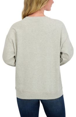 Image showing 2 th Eddie Bauer Graphic Holiday Crew Sweatshirt