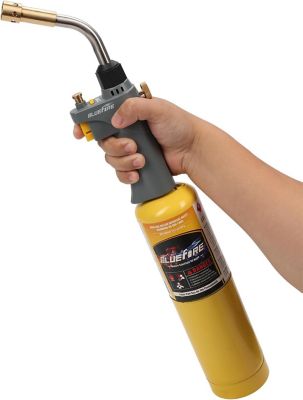 Image showing  Heavy Duty Metal Trigger Start MAPP Torch with Swirl Flame