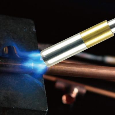 Image showing 5 th BlueFire Heavy Duty Metal Trigger Start MAPP Torch with Ultra Swirl Flame and Heat Shrink Tip