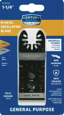 Image showing  Bi-Metal Oscillating Flush & Plunge Cut Saw Blade, 1-1/4 in.