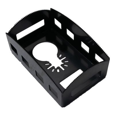 Image showing  HCS Oscillating Electrical Box Cutter Saw Blade, 2-3/8 in. x 3-3/4 in.