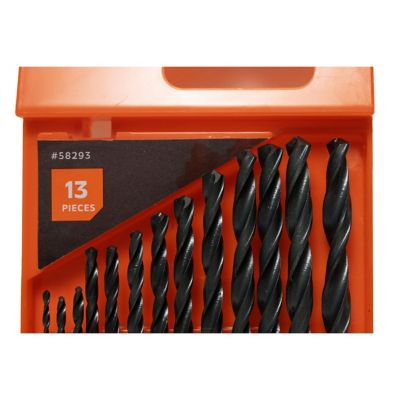 Image showing Tundra Tools High Speed Steel Drill Bit Set, 13 pc.