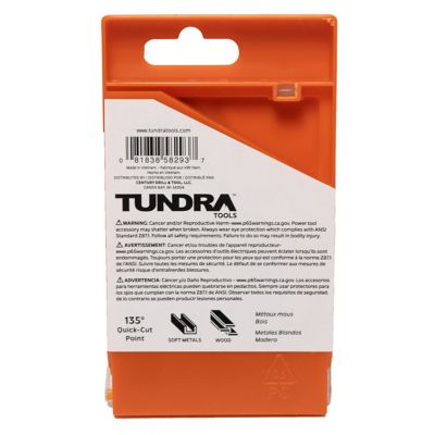 Image showing Tundra Tools High Speed Steel Drill Bit Set, 13 pc.