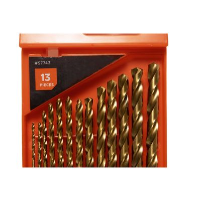Image showing Tundra Tools Titanium Drill Bit Set, 13 pc.