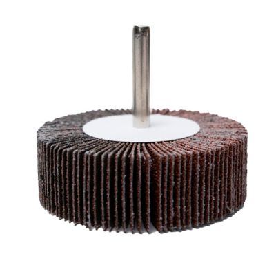 Image showing  4 pc. Wire Brush & Flap Wheel Set