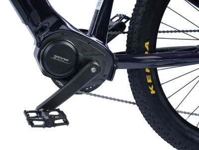 Image showing 5 th Young Electric E-Dualride Step-Over Hardtail Electric Bike, Violet