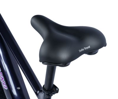 Image showing 6 th Young Electric E-Dualride Step-Over Hardtail Electric Bike, Violet