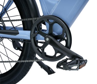 Image showing 6 th Young Electric E-Daily Step-Through Hybrid Electric Bike, Prussian Blue