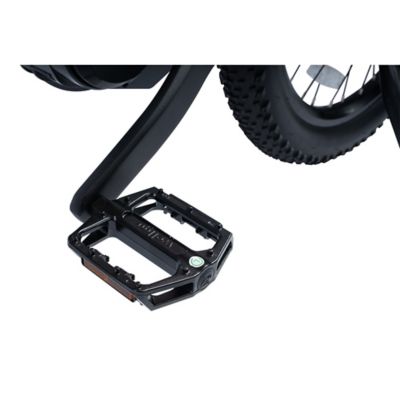 Image showing  E-Surge Step-Over Full Suspension Electric Bike, Black