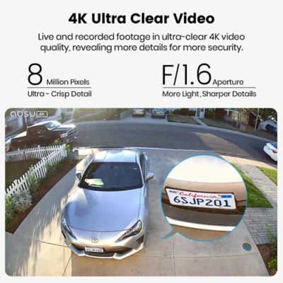 Image showing  4K UHD 8.0-MP Wi-Fi Outdoor AI-Smart SolarCam P1 Max Security Camera