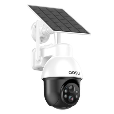 Image showing  2K QHD 3.0-MP Wi-Fi Outdoor AI-Smart Solar Security Camera with Panoramic PTZ, Auto-Tracking, and 2-Way Talk, C9L2BA11