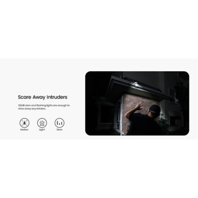 Image showing 5 th AOSU 2K QHD 3.0-MP Wi-Fi Outdoor AI-Smart Solar Security Camera with Panoramic PTZ, Auto-Tracking, and 2-Way Talk, C9L2BA11