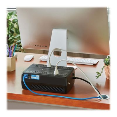 Image showing  450-Watt Line-Interactive Cloud-Connected Desktop UPS with Remote Monitoring, 12 Outlets, 5 ft. Cord, AVR750UNC