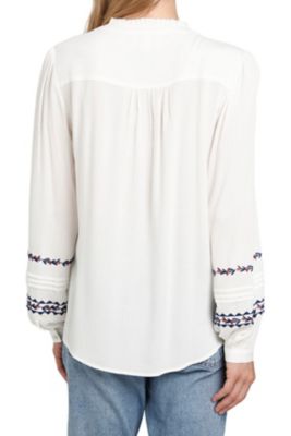 Image showing 1 th Vintage Threads Long Sleeve Tribal Blouse