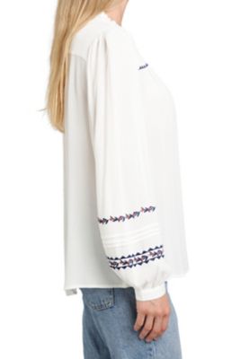 Image showing 2 th Vintage Threads Long Sleeve Tribal Blouse