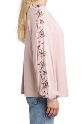 Image showing  Long Sleeve Embroidered Blouse