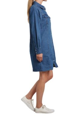 Image showing  Long Sleeve Denim Dress