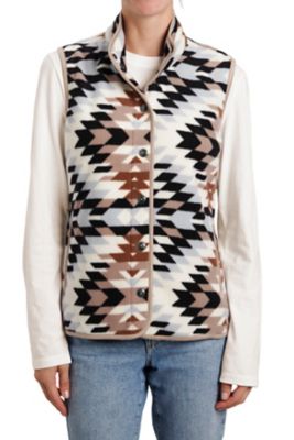 Vintage Threads Printed Aztec Vest