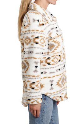 Image showing  Two Pocket Button Aztec Sherpa