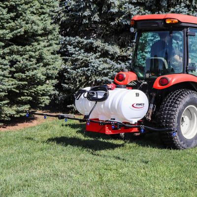 Image showing  65 Gal 3 Point Sprayer with 4.5 GPM Pump, Deluxe Spray Wand and 7 Nozzle Boom