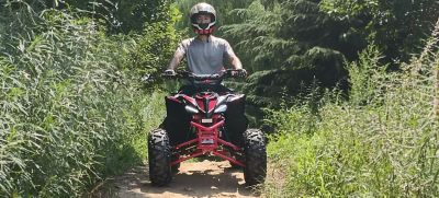 Image showing  125cc Carburetor Fluorescent Green ATV