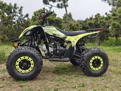 Image showing 5 th Supermach 125cc Carburetor Fluorescent Green ATV