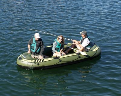 Image showing 8 th Solstice Watersports Outdoorsman 6 Person Inflatable Boat, 31600