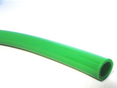 Helix Racing Products 1/4 in. ID x 3/8 in. OD x 10 ft. Solid Green Fuel Line, 140-3713S